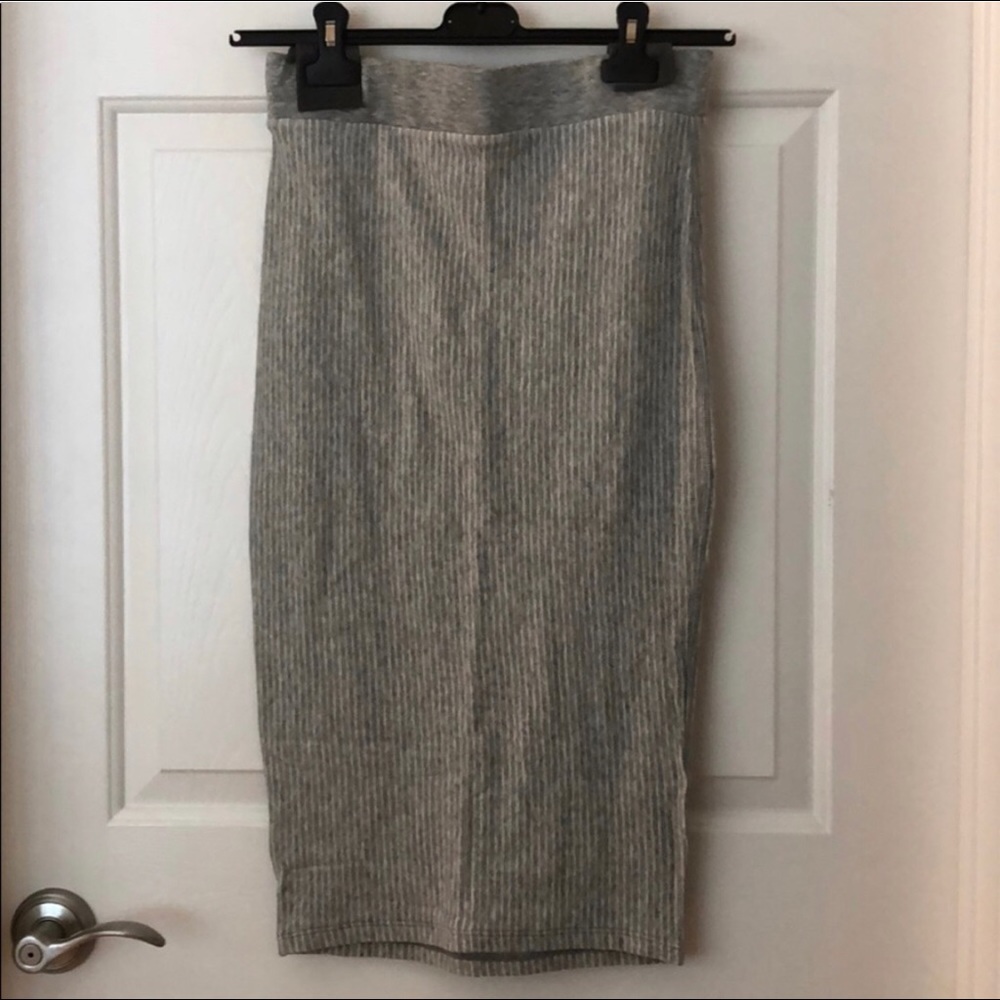 James Perse Classic Fleece Skirt